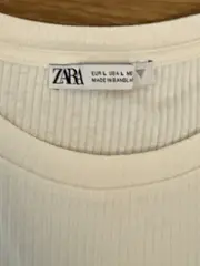 Vorschaubild 4 von Damen Ripp Crop T-Shirt Kurzarm Weiß Gr. 40/L Basic