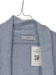 Vorschaubild 4 von Knit Strickjacke Damen Gr. 36 S Blau Cardigan Open Front