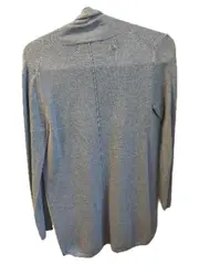 Vorschaubild 3 von Knit Strickjacke Damen Gr. 36 S Blau Cardigan Open Front