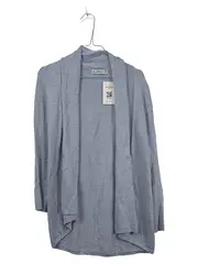 Vorschaubild 1 von Knit Strickjacke Damen Gr. 36 S Blau Cardigan Open Front