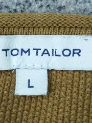 Vorschaubild 4 von Damen Pullover Strickpullover Gr. 40 L Braun Zierknöpfe Rippstrick