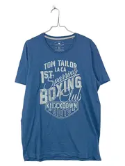 Vorschaubild 1 von Herren T-Shirt Boxing Club Blau Gr. M Regular Fit