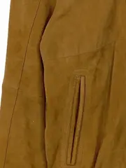 Vorschaubild 3 von Herren Lederjacke Wildleder Braun Gr. 52/XL Veloursleder