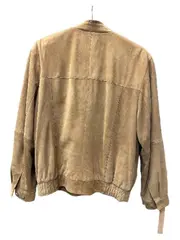 Vorschaubild 7 von Herren Lederjacke Wildleder Braun Gr. 52/XL Veloursleder