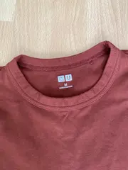 Vorschaubild 3 von U T-Shirt Damen Gr. 38 Braun Basic Baumwolle Kurzarm Top Casual