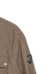 Vorschaubild 3 von Herren Leichte Jacke Gr. L Braun Polyester Casual Übergangsjacke