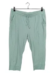 Vorschaubild 1 von TCM Damen Jogginghose Capri Baumwolle Sportlich Freizeit Grün XXL