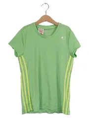 Vorschaubild 1 von Climacool T-Shirt Kinder Kurzarm Sport Gr. 152 Grün Streifen