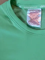 Vorschaubild 5 von Climacool T-Shirt Kinder Kurzarm Sport Gr. 152 Grün Streifen