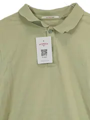 Vorschaubild 4 von Poloshirt Herren Shirt Gr. M Grün Baumwolle Casual Logo Basic