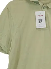 Vorschaubild 3 von Poloshirt Herren Shirt Gr. M Grün Baumwolle Casual Logo Basic