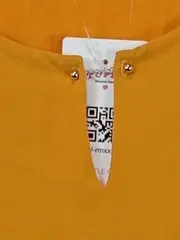 Vorschaubild 5 von Damen Langarmshirt Bluse Gr. 42 XL Gelb Casual Tunika Shirt Basic