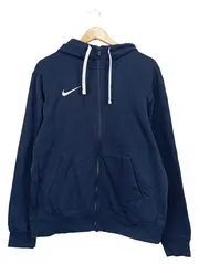 Vorschaubild 1 von Herren Sweatjacke Kapuzenjacke Hoodie Blau Gr. M Zip