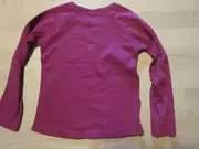 Vorschaubild 2 von Kikstar Langarmshirt Mädchen Gr. 128 Pink Baumwolle Basic Shirt