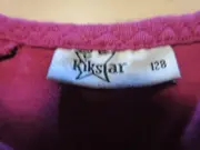 Vorschaubild 5 von Kikstar Langarmshirt Mädchen Gr. 128 Pink Baumwolle Basic Shirt