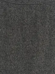 Vorschaubild 2 von A-Linienrock Damen Business Midirock Meliert Grau Gr. 34 XS