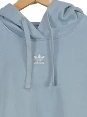 Vorschaubild 2 von Hoodie Herren Kapuzenpullover Gr. M Blau Trefoil Logo Sweater Sportlich