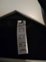 Vorschaubild 3 von Trainingsjacke Herren Sport Polyester Streifen Schwarz Gr. XL