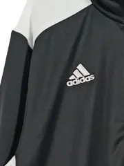 Vorschaubild 2 von Trainingsjacke Herren Sport Polyester Streifen Schwarz Gr. XL