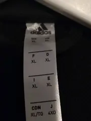 Vorschaubild 4 von Trainingsjacke Herren Sport Polyester Streifen Schwarz Gr. XL