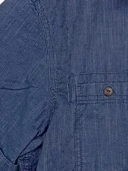 Vorschaubild 2 von Herren Kurzarm Freizeithemd Blau Gr. 50;L