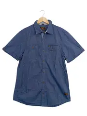 Vorschaubild 1 von Herren Kurzarm Freizeithemd Blau Gr. 50;L