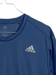 Vorschaubild 3 von Herren Sport Shirt Running Aeroready Gr. M Blau Laufshirt