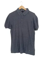 Vorschaubild 1 von Poloshirt Herren Grau Gr. 50 L Baumwolle Casual Kurzarm Shirt Logo