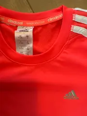 Vorschaubild 6 von Kinder Sport Shirt Climacool Kurzarm 3 Streifen Pink Gr. 140