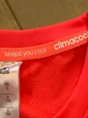 Vorschaubild 3 von Kinder Sport Shirt Climacool Kurzarm 3 Streifen Pink Gr. 140