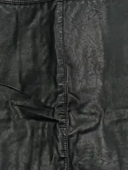 Vorschaubild 5 von Damen Kunstlederrock Rock Minirock Lederoptik Schwarz Gr. 34;XS Modern