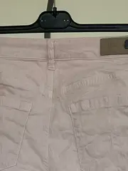 Vorschaubild 5 von Damen Stoffhose Rosa Gr. 36 Baumwolle Stretch Casual