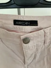 Vorschaubild 3 von Damen Stoffhose Rosa Gr. 36 Baumwolle Stretch Casual