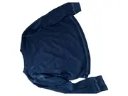 Vorschaubild 2 von Langarmshirt Damen Gr. 36 S Blau Baumwolle Casual Kontrastnähte Tasche