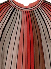 Vorschaubild 3 von Damen Pullover Gr. 38 M Gestreift Viskose 3/4 Arm Freizeit