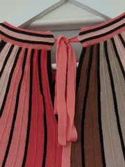 Vorschaubild 5 von Damen Pullover Gr. 38 M Gestreift Viskose 3/4 Arm Freizeit