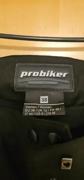 Vorschaubild 3 von Damen Motorradhose Schwarz Gr. 38 Textil Protektoren
