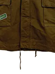 Vorschaubild 6 von Damen Parka Khaki Gr. 34/XS mit Aufnähern Kapuze Casual