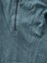 Vorschaubild 6 von Etuikleid Damen Kleid Gr. 36 S Petrol Struktur Business 3/4 Arm