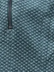 Vorschaubild 4 von Etuikleid Damen Kleid Gr. 36 S Petrol Struktur Business 3/4 Arm