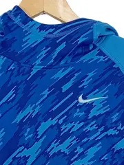 Vorschaubild 4 von Kinder Hoodie Kapuzenpullover Blau Camouflage Gr. 158/XL Sport