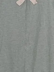 Vorschaubild 7 von Mädchen Top Gr. 128 Grau Baumwolle Ärmellos Schleife Casual