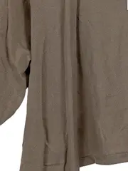 Vorschaubild 3 von Damen Strickjacke Cardigan Gr. L 40 Beige Baumwolle 3/4 Arm Casual Basic