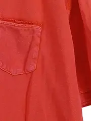 Vorschaubild 3 von Herren Poloshirt Rot Gr. XL Baumwolle Casual Kurzarm
