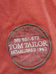 Vorschaubild 5 von Herren Poloshirt Rot Gr. XL Baumwolle Casual Kurzarm