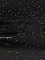 Vorschaubild 3 von Damen Trainingsjacke Gr. 54/56 Schwarz Punkte Kapuze Outdoor