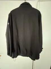 Vorschaubild 2 von Damen Trainingsjacke Gr. 54/56 Schwarz Punkte Kapuze Outdoor