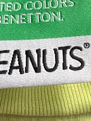 Vorschaubild 6 von Benetton Kinder T-Shirt Baumwolle Logo Print Gelb Gr. 128