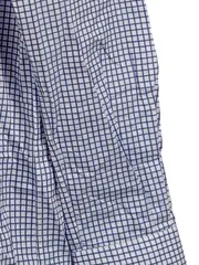 Vorschaubild 3 von Herren Business Hemd Slim Fit Gr. 40 Blau Weiß Kariert