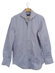 Vorschaubild 1 von Herren Business Hemd Slim Fit Gr. 40 Blau Weiß Kariert